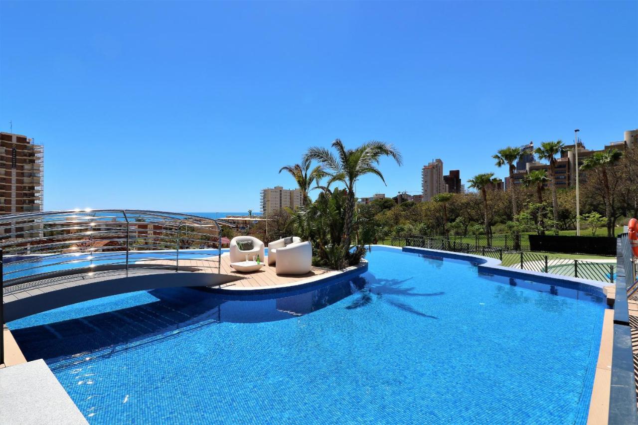 Sunset Drive Resort Apartment 4-8 Poniente Beach Benidorm Dış mekan fotoğraf