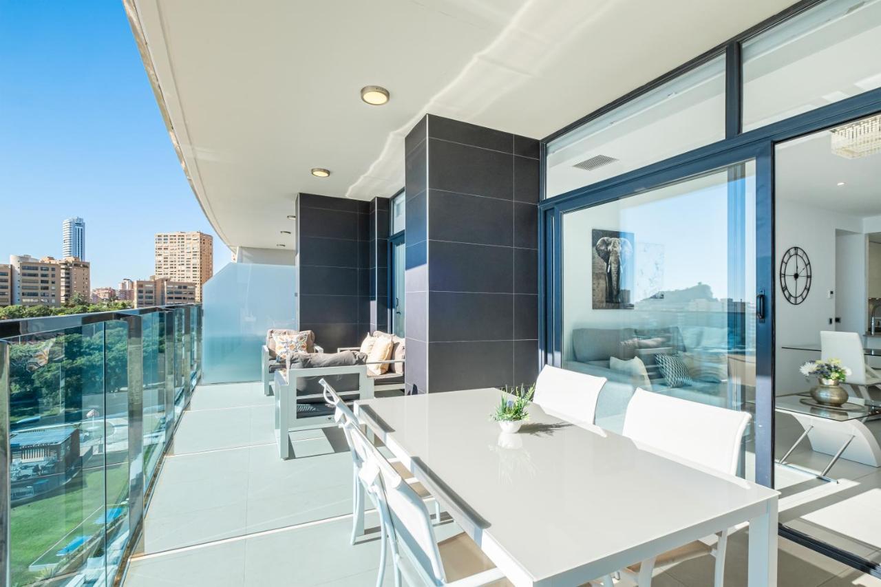 Sunset Drive Resort Apartment 4-8 Poniente Beach Benidorm Dış mekan fotoğraf