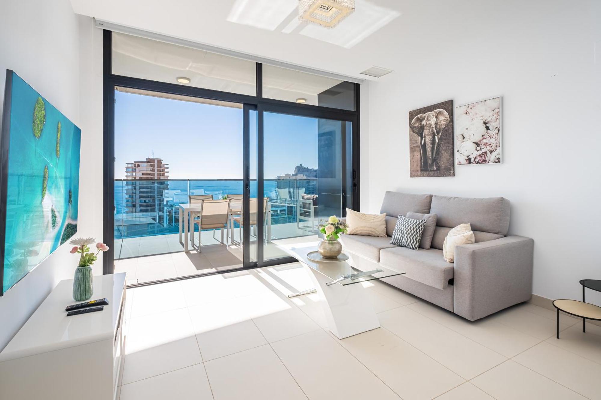 Sunset Drive Resort Apartment 4-8 Poniente Beach Benidorm Dış mekan fotoğraf