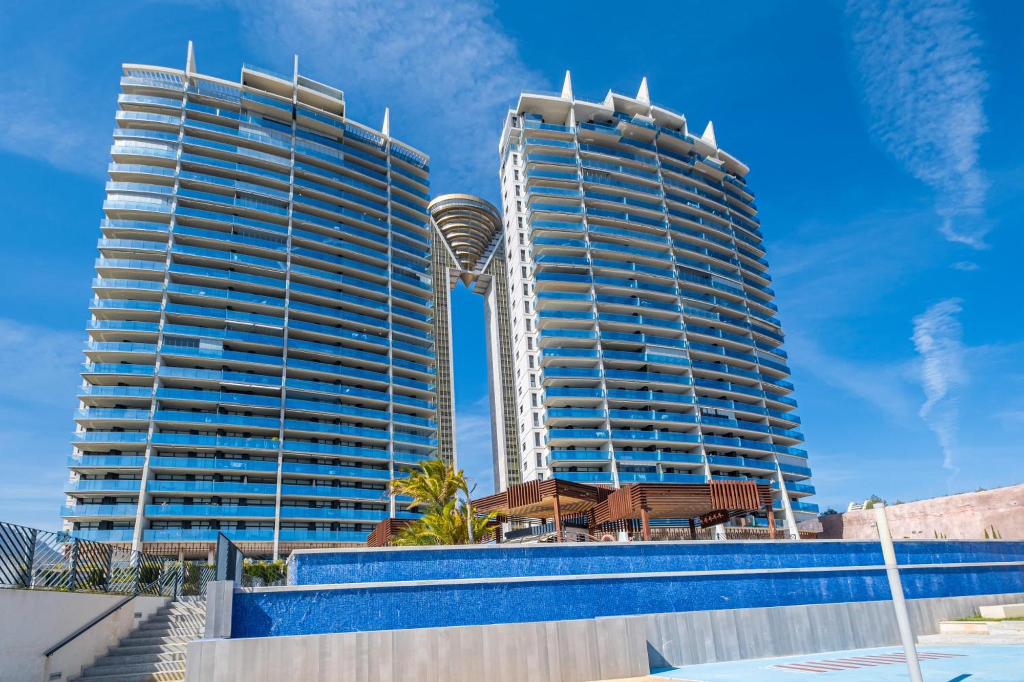 Sunset Drive Resort Apartment 4-8 Poniente Beach Benidorm Dış mekan fotoğraf